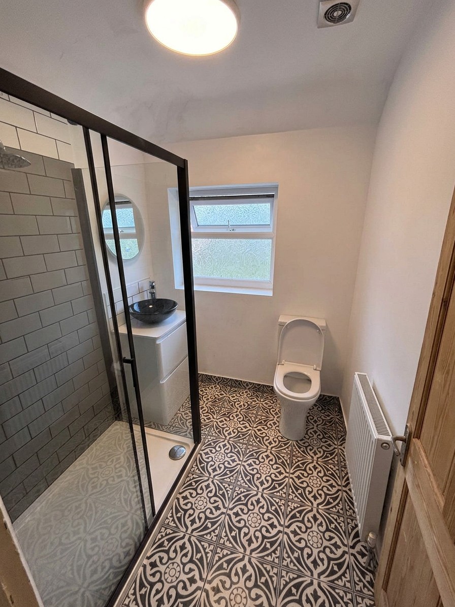 Bathroom Renovation — Before, During and After