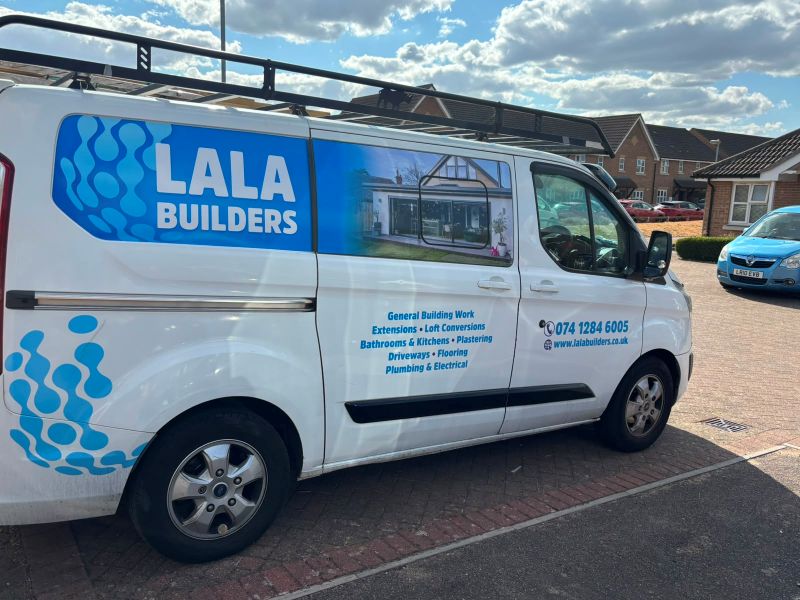 New Van, New Look for Lala Builders
